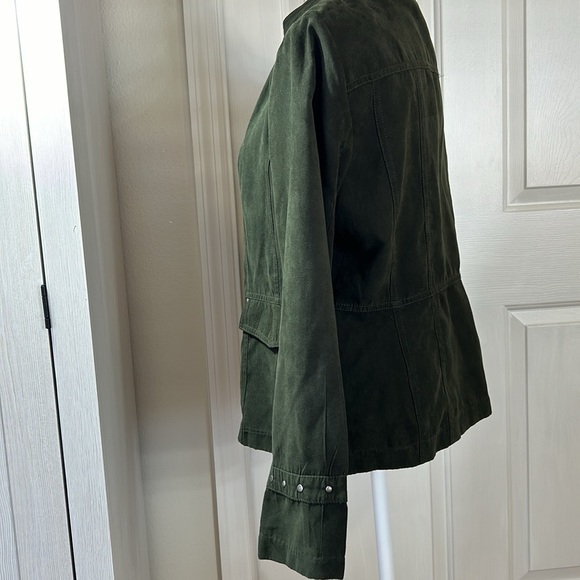Cato Women’s Lightweight Jacket Faux Suede Size Small - Picture 5 of 8